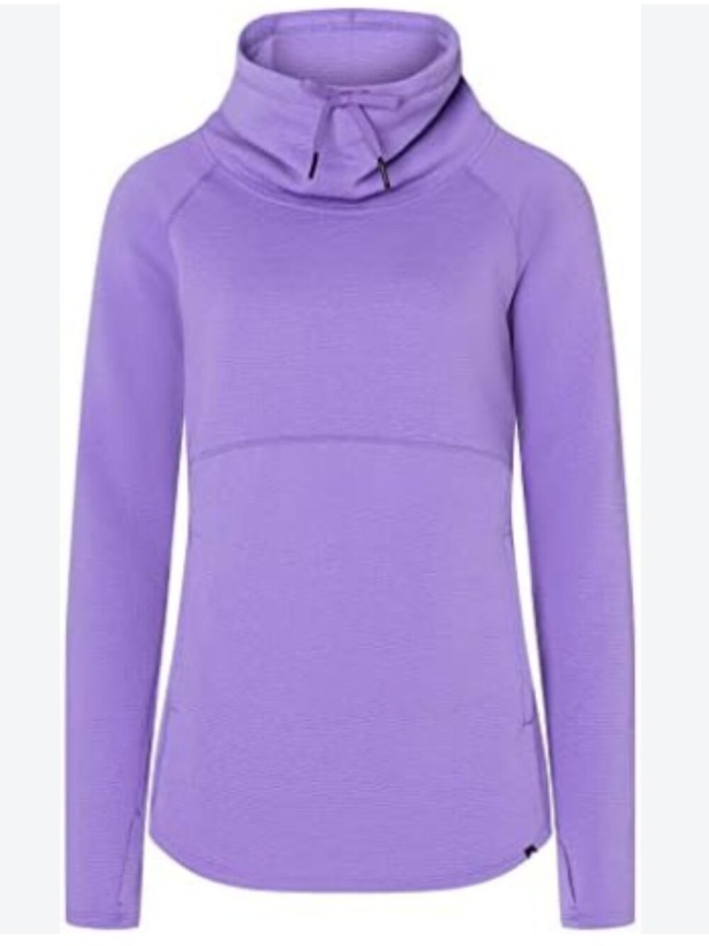Marmon Size S Annie Long Sleeve Pullover Sweatshirt in Violet Paisley NEW!